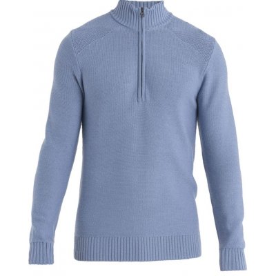 Icebreaker Mens Waypoint LS Half Zip, Kyanite – Zboží Mobilmania