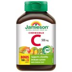 Jamieson Vitamin C 500 mg tropické ovoce cucací 120 tablet – Hledejceny.cz