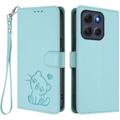 VSECHNONAMOBIL ART CAT s řemínkem Motorola Moto G86 Power 5G mentolový 130976 – Sleviste.cz