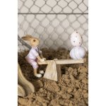Velikonoční dekorace králíčka s vajíčky na houpačce 16*3*12 cm – Hledejceny.cz