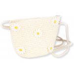 Busy Lizzie Slaměná s květinami Cream Daisy – Zboží Dáma