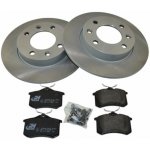 Sada zadní brzdové kotouče + destičky CITROEN PEUGEOT 1007 307 PARTNER – Sleviste.cz
