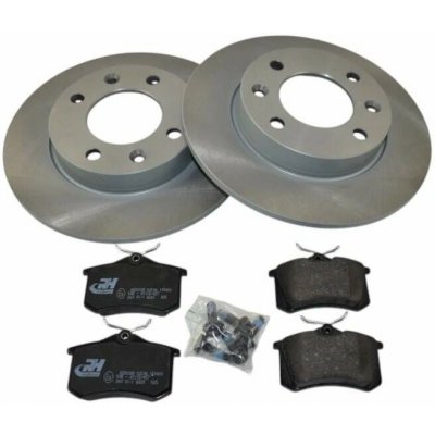 Sada zadní brzdové kotouče + destičky CITROEN PEUGEOT 1007 307 PARTNER – Sleviste.cz