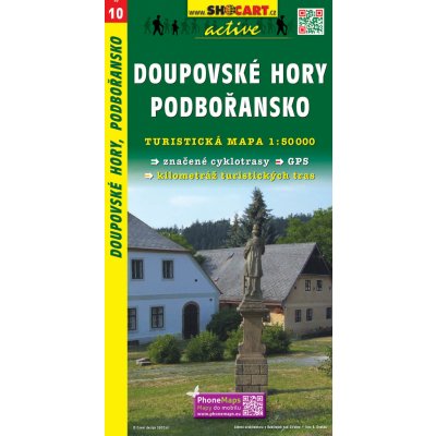 Doupovské hory Podbořansko 1:50T - turist .mapa