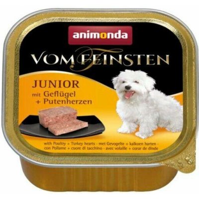 ANIMONDA paštika JUNIOR drůbeží krůtí srdce 150 g – Hledejceny.cz