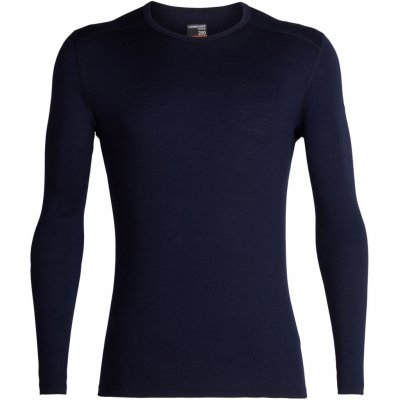 Icebreaker Mens 200 Oasis LS Crewe tmavě modrá – Zboží Mobilmania