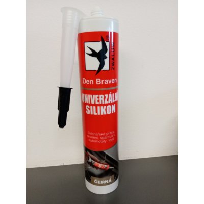 Den Braven Silikon univerzální 280ml černý