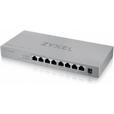 Zyxel XMG-108 8 Ports 2,5G + 1 SFP+ Desktop MultiGig unmanaged Switch – Zboží Živě