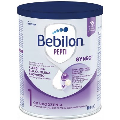 BEBILON PEPTI 1 SYNEO Mléčná náhrada 400g – Hledejceny.cz