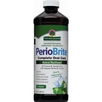 NATURE´S ANSWER Ústní voda PerioBrite chladivá mátová 480 ml