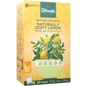 Dilmah Ovocný čaj Naturally Zesty Lemon 20 x 1,5 g