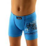Gina dětské boxerky s delší nohavičkou chlapecké delší nohavička šité s potiskem 23000P dunaj – Sleviste.cz