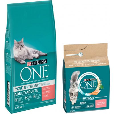 Purina One Bifensis adult losos a celozrnné obiloviny 9,75 kg – Sleviste.cz