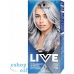 Schwarzkopf Live Ultra Bright or Pastel barva na vlasy Steel Silver 098 50 ml – Zboží Dáma