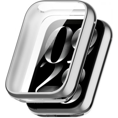 VSECHNONAMOBIL 101570 TPU FULL COVER Kryt pro Xiaomi Smart Band 9 Pro stříbrný – Hledejceny.cz