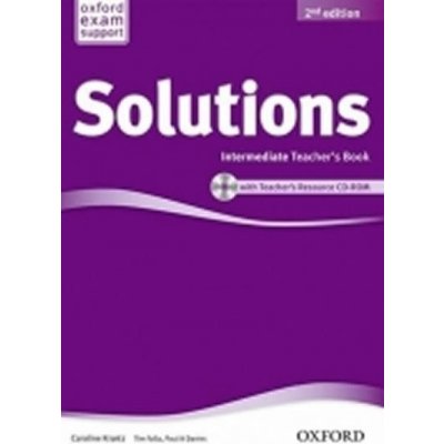 Maturita Solutions 2nd Edition Intermediate Teacher´s Book with CD-ROM Pack – Zbozi.Blesk.cz