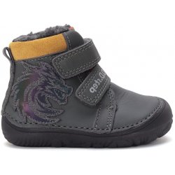 D.D.Step Barefoot zimní boty W073-42488A dark grey