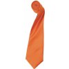 Kravata Premier Saténová kravata Colours terakotová rudá