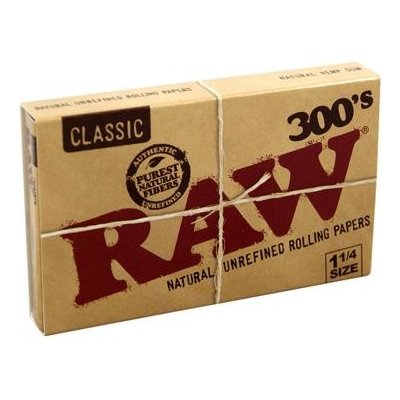 RAW Classic cigaretové papírky 300 x 1 1/4 – Zboží Dáma