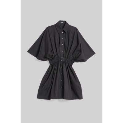KARL LAGERFELD HUNS PICK SHIRT DRESS černá – Zboží Mobilmania