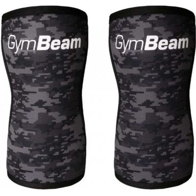 GymBeam CONQUER CAMO Neoprenová bandáž na koleno, černá – Hledejceny.cz