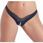 G-string With Pearls - Black Small Cottelli Collection – Hledejceny.cz
