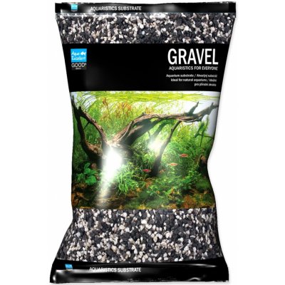 Aqua Excellent drť černá bílá 4-8 mm 8 kg – Hledejceny.cz