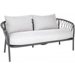 Stern Klea 151x54x46 cm antracit výplet lanko Stone sedáky 100% akryl Vanilla – Hledejceny.cz