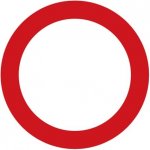 Dopravní značka B1 - Zákaz vjezdu všech vozidel (v obou směrech) - Standardní kruh 700mm – HobbyKompas.cz