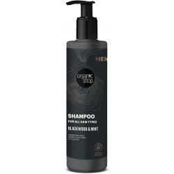 Organic Shop Blackwood a máta Šampon 280 ml