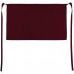 SG Accessories BISTRO Krátká číšnická zástěra Brussels s pevným páskem 78x52 cm Vínová – Hledejceny.cz