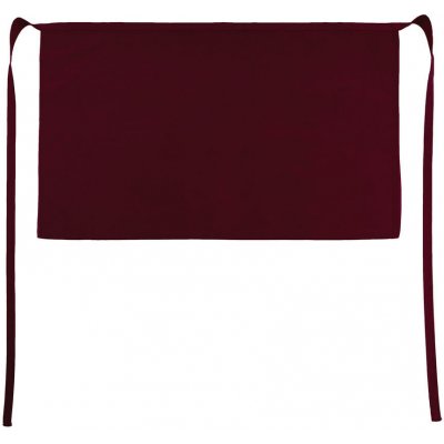 SG Accessories BISTRO Krátká číšnická zástěra Brussels s pevným páskem 78x52 cm Vínová – Hledejceny.cz