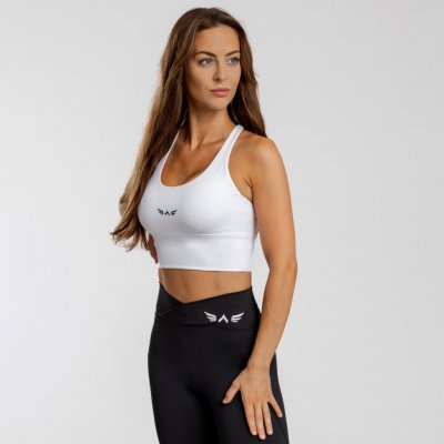 Exalted dámský sportovní top Aura Performance bílá – Hledejceny.cz