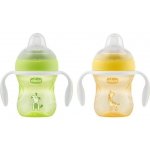 Chicco hrneček učíme se s držadly zelená 200 ml – Zboží Dáma