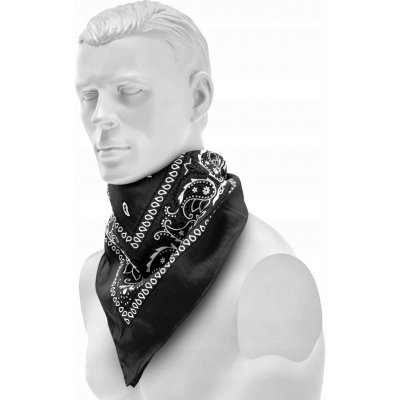 Šátek Mil-tec Western bandana černý – Zboží Dáma