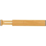 OEM - Organizér do zásuvky nastavitelný bambusový oddělovač 43x6x1,5cm 1 kus – Sleviste.cz