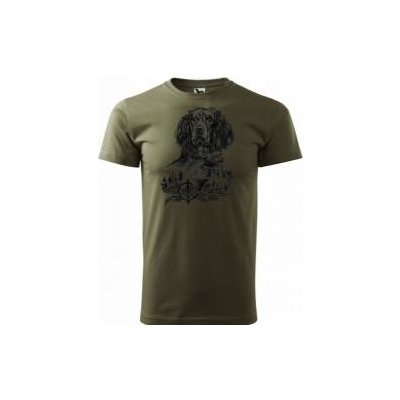 Tričko E-myslivost Myslivecké pánské německý křepelák – Zboží Dáma