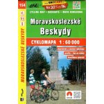 SC 154 Moravskoslezské beskydy mapa 1:60t. – Zboží Dáma SC 154 Moravskoslezské beskydy mapa 1:60t. – Zboží Dáma