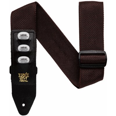 Ernie Ball Pickholder Strap Brown