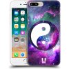 Pouzdro a kryt na mobilní telefon Apple Pouzdro HEAD CASE Apple iPhone 7 Plus Yin a Yang PURPLE