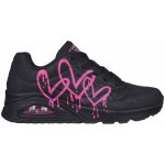 Skechers Uno Dripping In Love black/pink – Zbozi.Blesk.cz