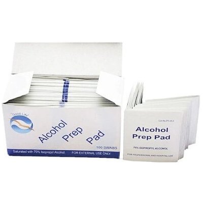 ALKOHOL PREP PAD dezinfekční ubrousky 32,5 x 27,5 mm – Hledejceny.cz