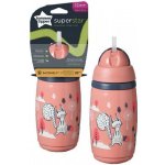 Tommee Tippee netekoucí termohrnek Superstar s brčkem Pink 266 ml – Zbozi.Blesk.cz