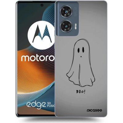 Picasee silikonový černý Motorola Edge 50 Fusion Ghost – Zboží Živě