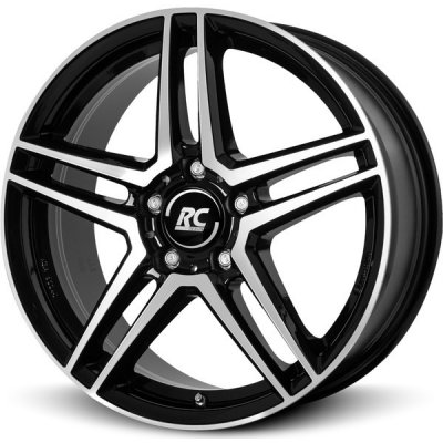 RC-Design RCD17 6,5x16 5x112 ET44 black polished – Hledejceny.cz