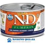 N&D Pumpkin Dog Starter Lamb Pumpkin Blueberry 285 g – Sleviste.cz