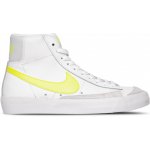 Nike Wmns Blazer Mid 77 white/lemon/platinum bílá – Hledejceny.cz