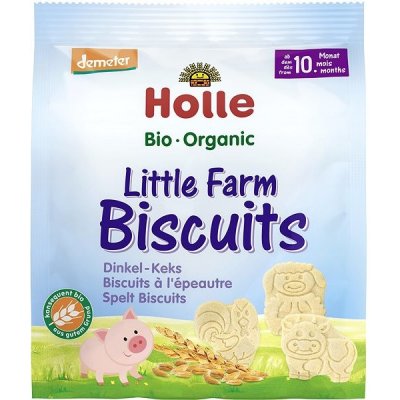 Holle Bio Little Farm špaldové sušenky se zvířátky 100 g – Zboží Dáma