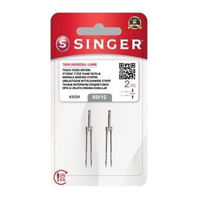 Jehly Singer 2024 - 80/12, 4,0 mm - 2 ks - Twin – Zboží Dáma