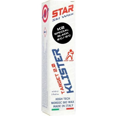 Star Ski Wax K2 Target 2.0 Klister special black 60 g – Hledejceny.cz